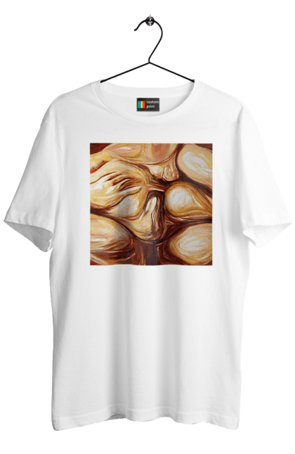 Футболка чоловіча з принтом "Груповий секс". Груповий, картина, секс. 2070702