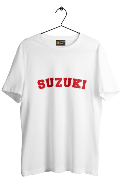 Men`s t-shirt with prints Suzuki 2. Auto, machine, suzuki. 2070702