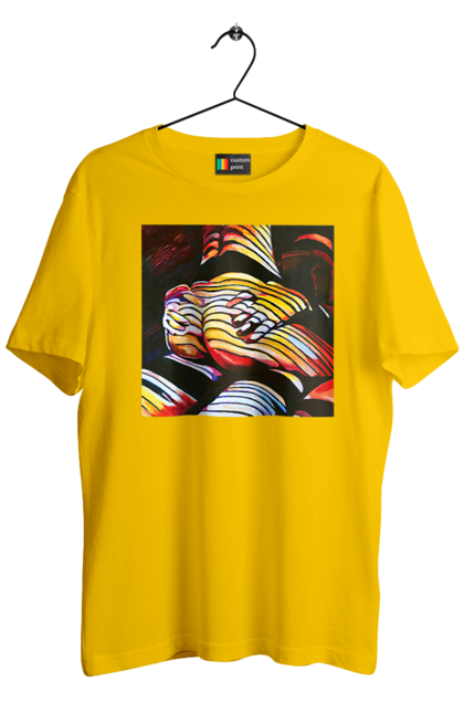 Футболка чоловіча з принтом "Секс зверху". Картина, секс. 2070702