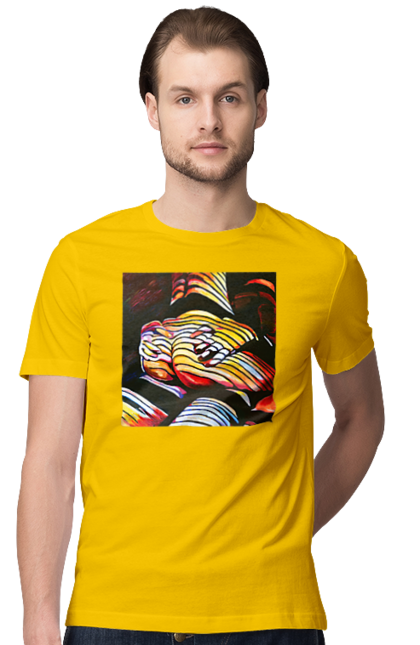 Футболка чоловіча з принтом "Секс зверху". Картина, секс. 2070702