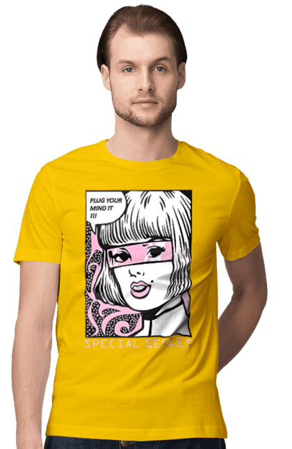 Футболка чоловіча з принтом "Попарт". Попарт. 2070702