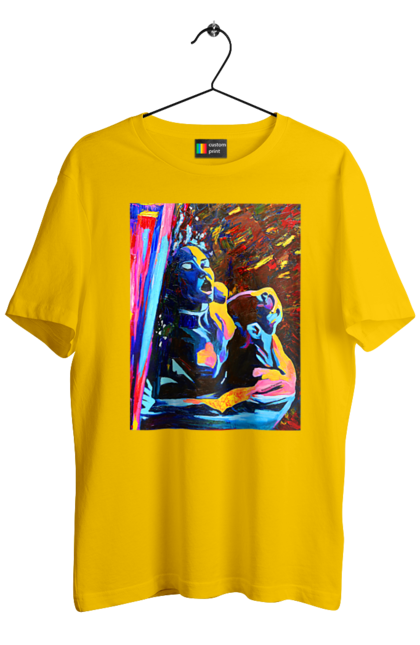 Футболка чоловіча з принтом "Пристрасть". Картина, секс. 2070702