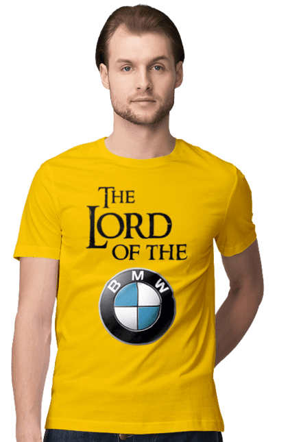 Men`s t-shirt with prints The lord of the BMW black. Bmw, game of thrones. 2070702