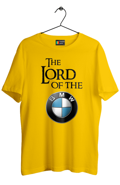 Men`s t-shirt with prints The lord of the BMW black. Bmw, game of thrones. 2070702