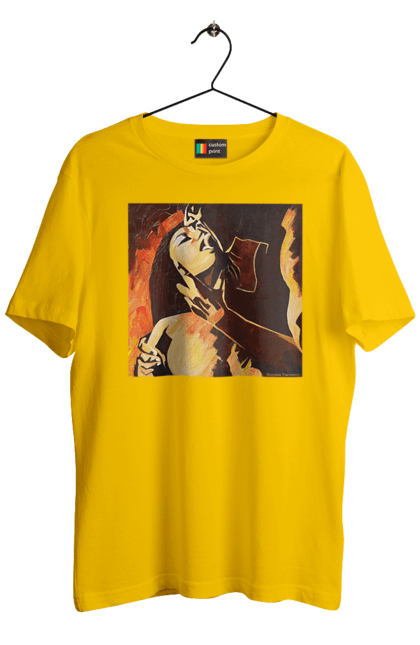 Футболка чоловіча з принтом "Страсна жінка". Жінка, картина, секс. 2070702