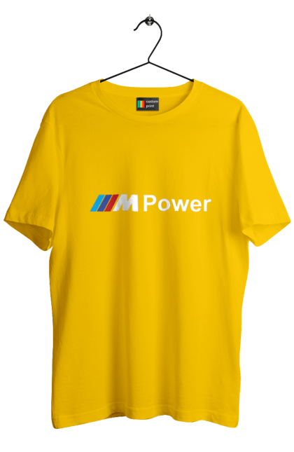 Men`s t-shirt with prints Mpower BMW. Bmw, cars, m series. 2070702