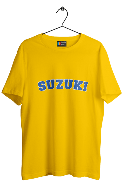 Men`s t-shirt with prints Suzuki 2. Auto, machine, suzuki. 2070702