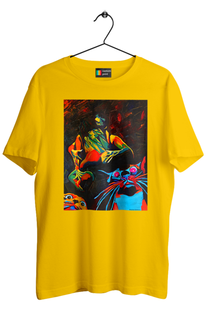 Футболка чоловіча з принтом "Секс коти". Картина, коти, секс. 2070702