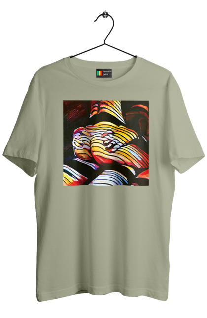 Футболка чоловіча з принтом "Секс зверху". Картина, секс. 2070702