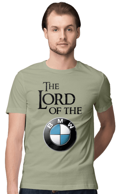Men`s t-shirt with prints The lord of the BMW black. Bmw, game of thrones. 2070702