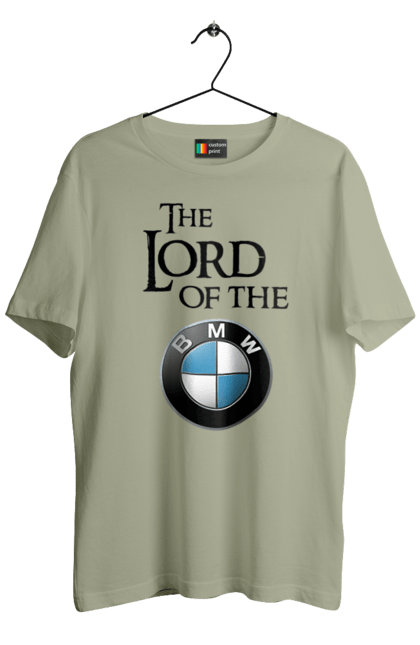 Men`s t-shirt with prints The lord of the BMW black. Bmw, game of thrones. 2070702