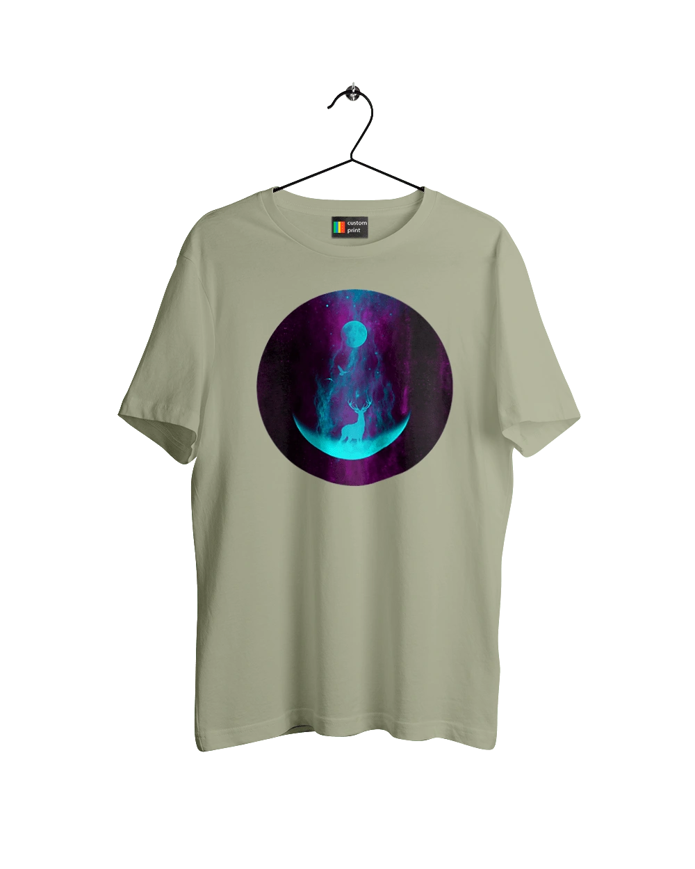 Олень Силует