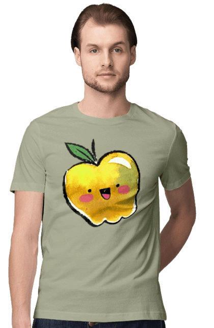 Миле жовте яблуко