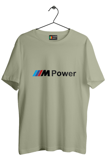 Men`s t-shirt with prints Mpower BMW. Bmw, cars, m series. 2070702