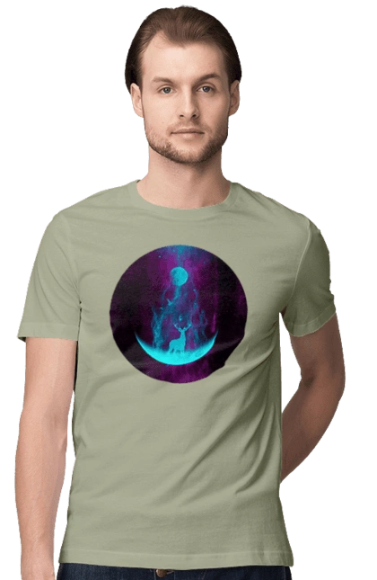 Олень Силует