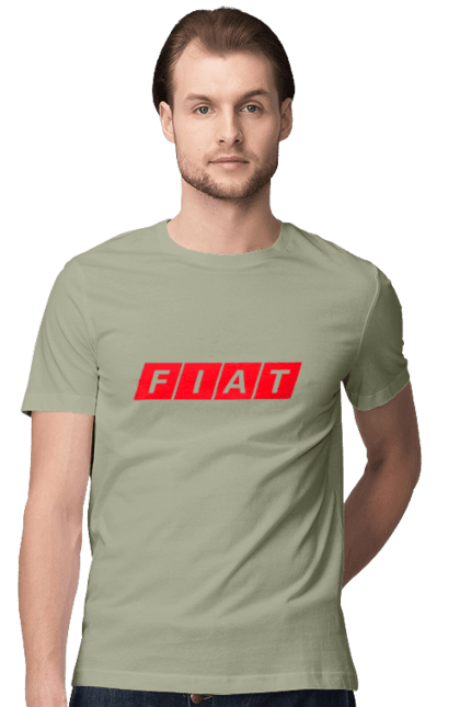 Men`s t-shirt with prints Fiat. Fiat. 2070702