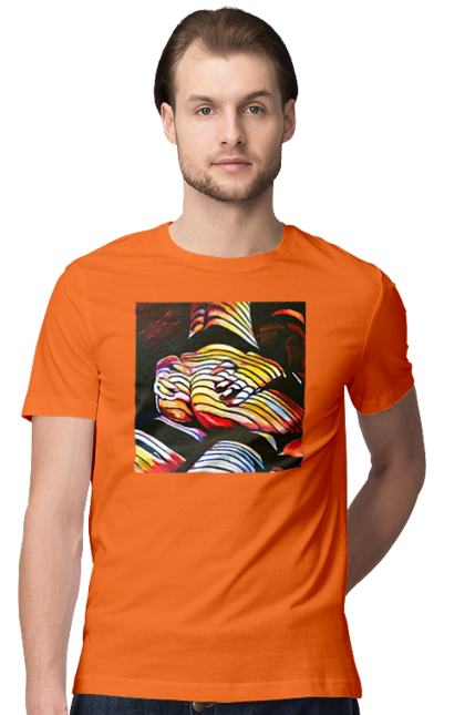 Футболка чоловіча з принтом "Секс зверху". Картина, секс. 2070702