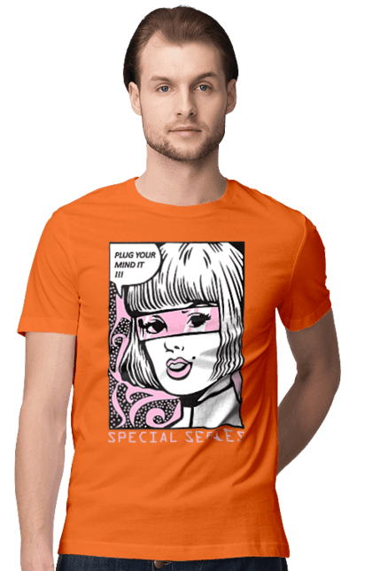 Футболка чоловіча з принтом "Попарт". Попарт. 2070702