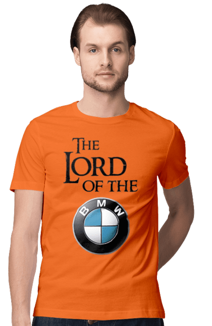 Футболка мужская с принтом The lord of the BMW black. Бмв, игра престолов. 2070702