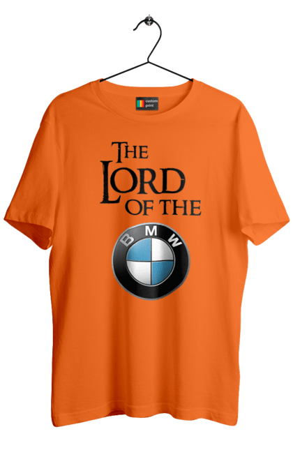 Футболка мужская с принтом The lord of the BMW black. Бмв, игра престолов. 2070702