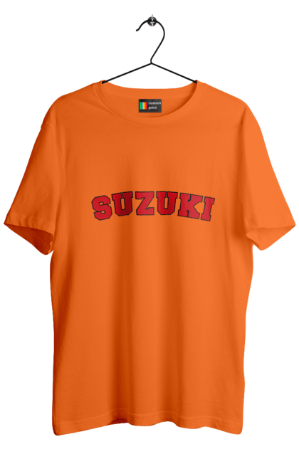 Men`s t-shirt with prints Suzuki 2. Auto, machine, suzuki. 2070702