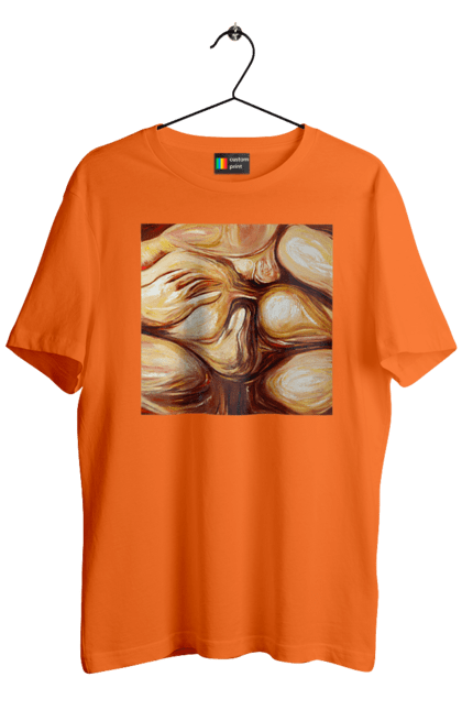 Футболка чоловіча з принтом "Груповий секс". Груповий, картина, секс. 2070702