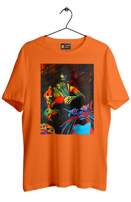 Футболка чоловіча з принтом "Секс коти". Картина, коти, секс. 2070702