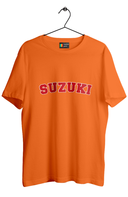 Men`s t-shirt with prints Suzuki 2. Auto, machine, suzuki. 2070702