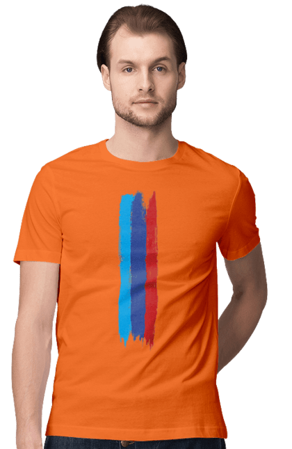 Футболка мужская с принтом БМВ М. Бмв, м серия, машины. 2070702