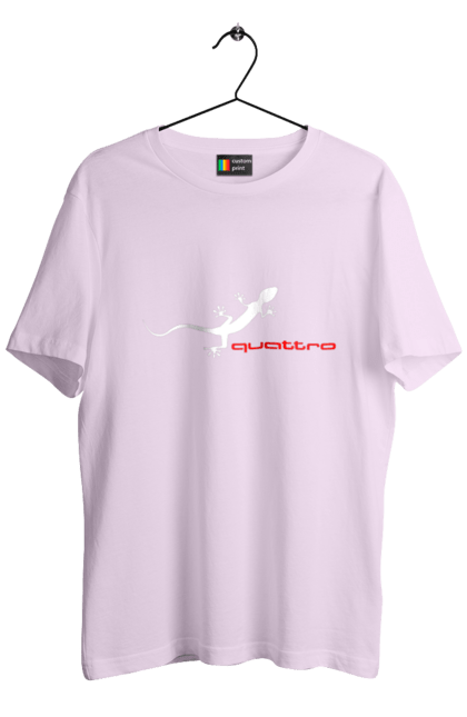 Футболка чоловіча з принтом "Audi Quattro". Ауді, машини. 2070702