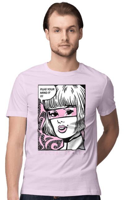 Футболка чоловіча з принтом "Попарт". Попарт. 2070702