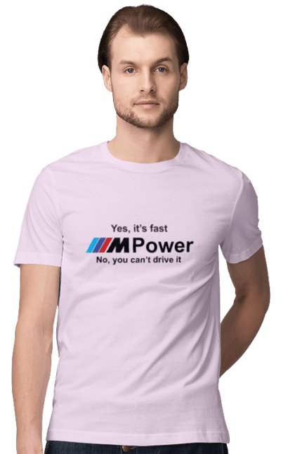 Men`s t-shirt with prints M power black BMW. Bmw, m series. 2070702