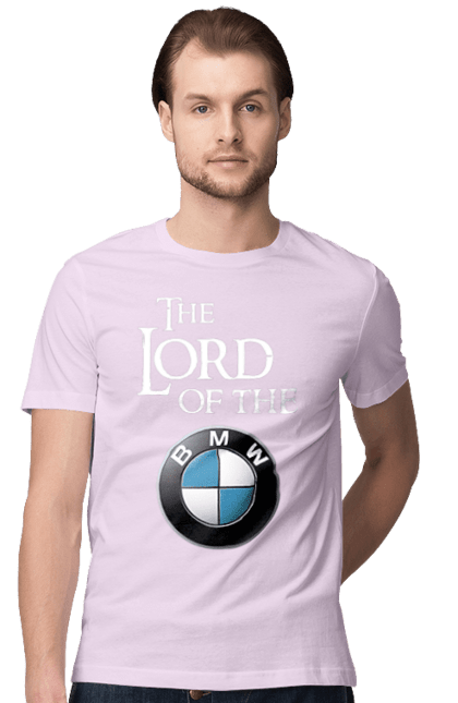 Футболка чоловіча з принтом "The lord of the BMW white". Бмв, гра престолів. 2070702