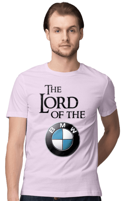 Men`s t-shirt with prints The lord of the BMW black. Bmw, game of thrones. 2070702