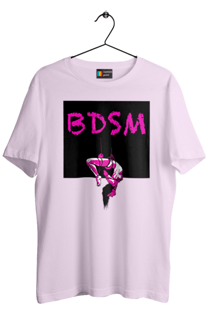 Футболка чоловіча з принтом "15". Бдсм, подвешивание. 2070702