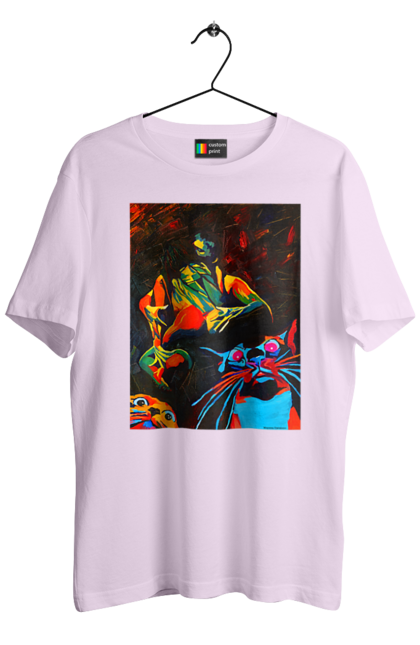 Футболка чоловіча з принтом "Секс коти". Картина, коти, секс. 2070702