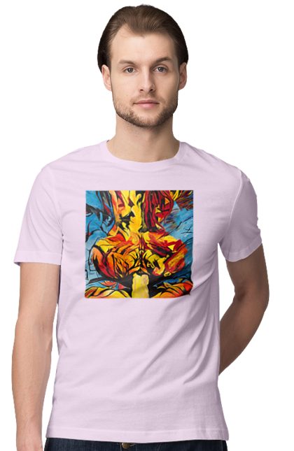 Футболка чоловіча з принтом "Секс ззаду". Ззаду, картина, секс. 2070702