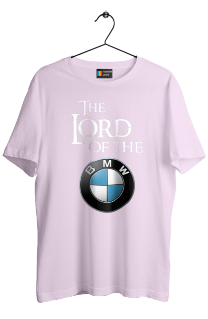 Футболка чоловіча з принтом "The lord of the BMW white". Бмв, гра престолів. 2070702