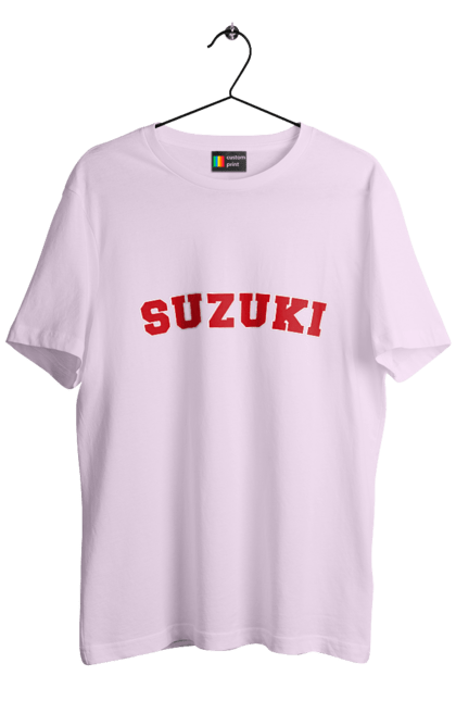 Men`s t-shirt with prints Suzuki 2. Auto, machine, suzuki. 2070702