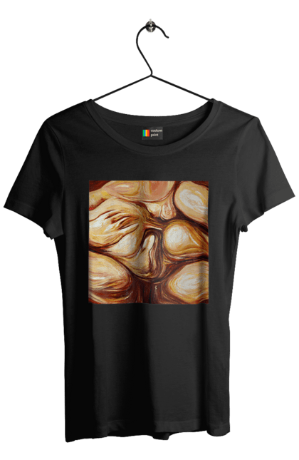 Футболка жіноча з принтом "Груповий секс". Груповий, картина, секс. 2070702