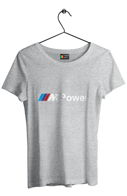 Women`s t-shirt with prints Mpower BMW. Bmw, cars, m series. 2070702