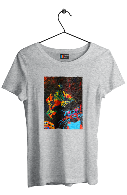 Футболка жіноча з принтом "Секс коти". Картина, коти, секс. 2070702