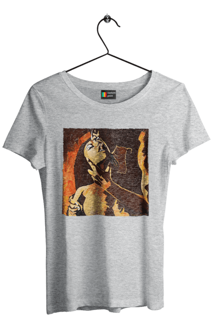 Футболка жіноча з принтом "Страсна жінка". Жінка, картина, секс. 2070702