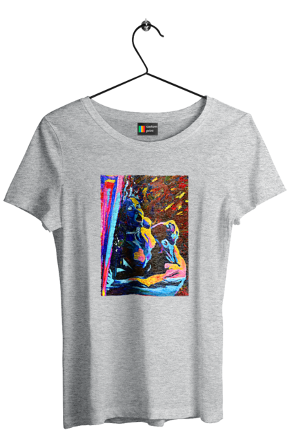 Футболка жіноча з принтом "Пристрасть". Картина, секс. 2070702