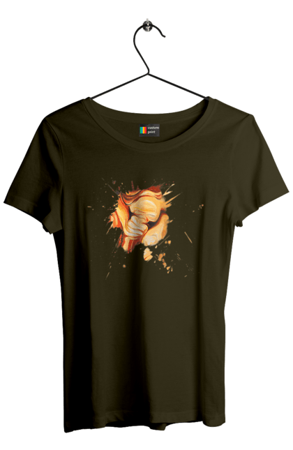 Футболка жіноча з принтом "Ударна робота". Картина, секс. 2070702