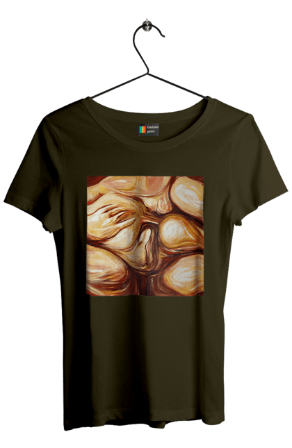 Футболка женская с принтом Групповой секс. Груповой, картина, секс. 2070702