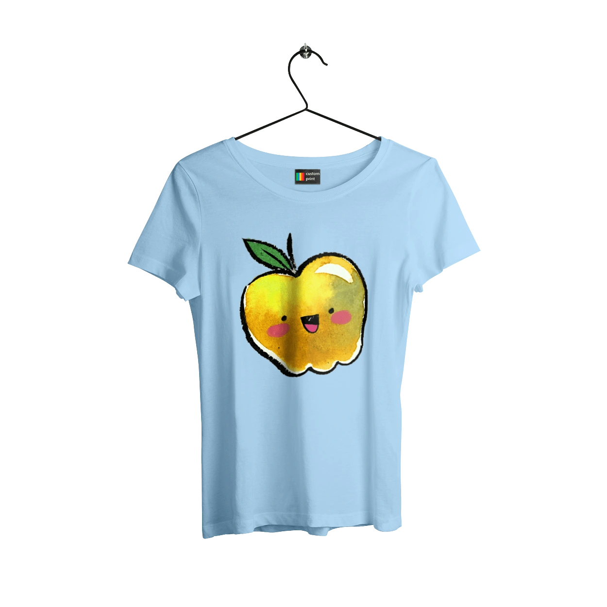 Миле жовте яблуко