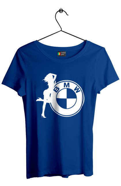 Women`s t-shirt with prints Bmw Girl Wh. Bmw, cars. 2070702