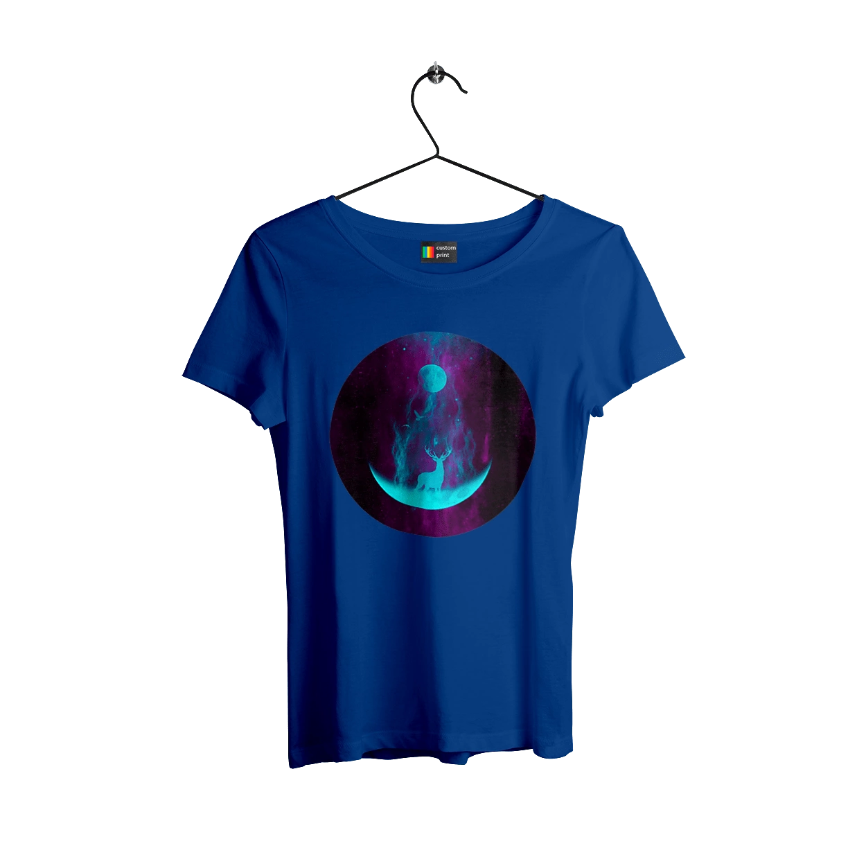 Олень Силует