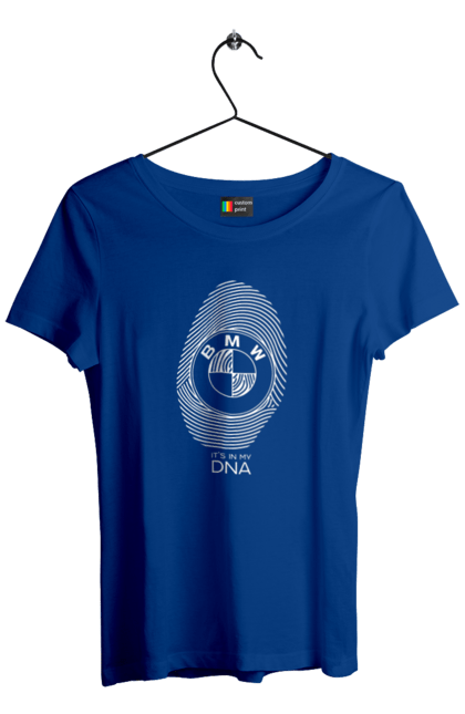 Women`s t-shirt with prints BMW imprint. Bmw, cars, imprint. 2070702